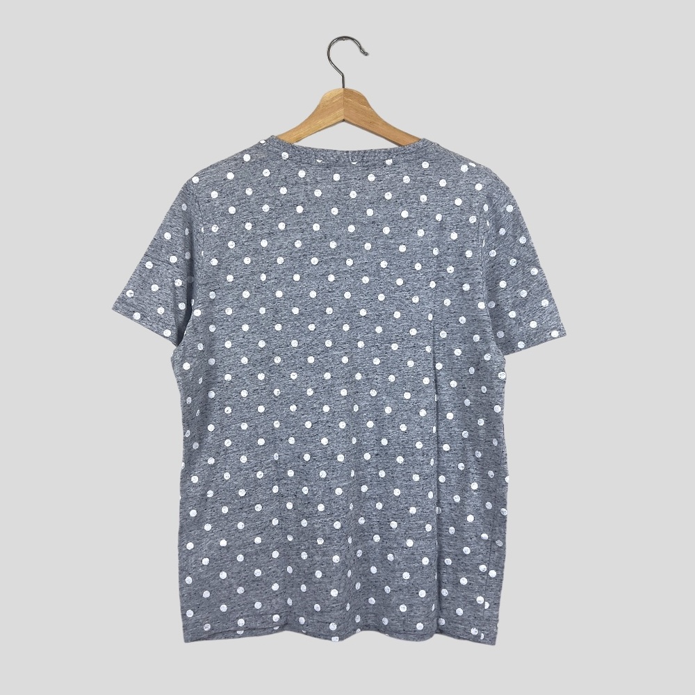 H&M Gray Polka Dot T-Shirt - Picture 2 of 8